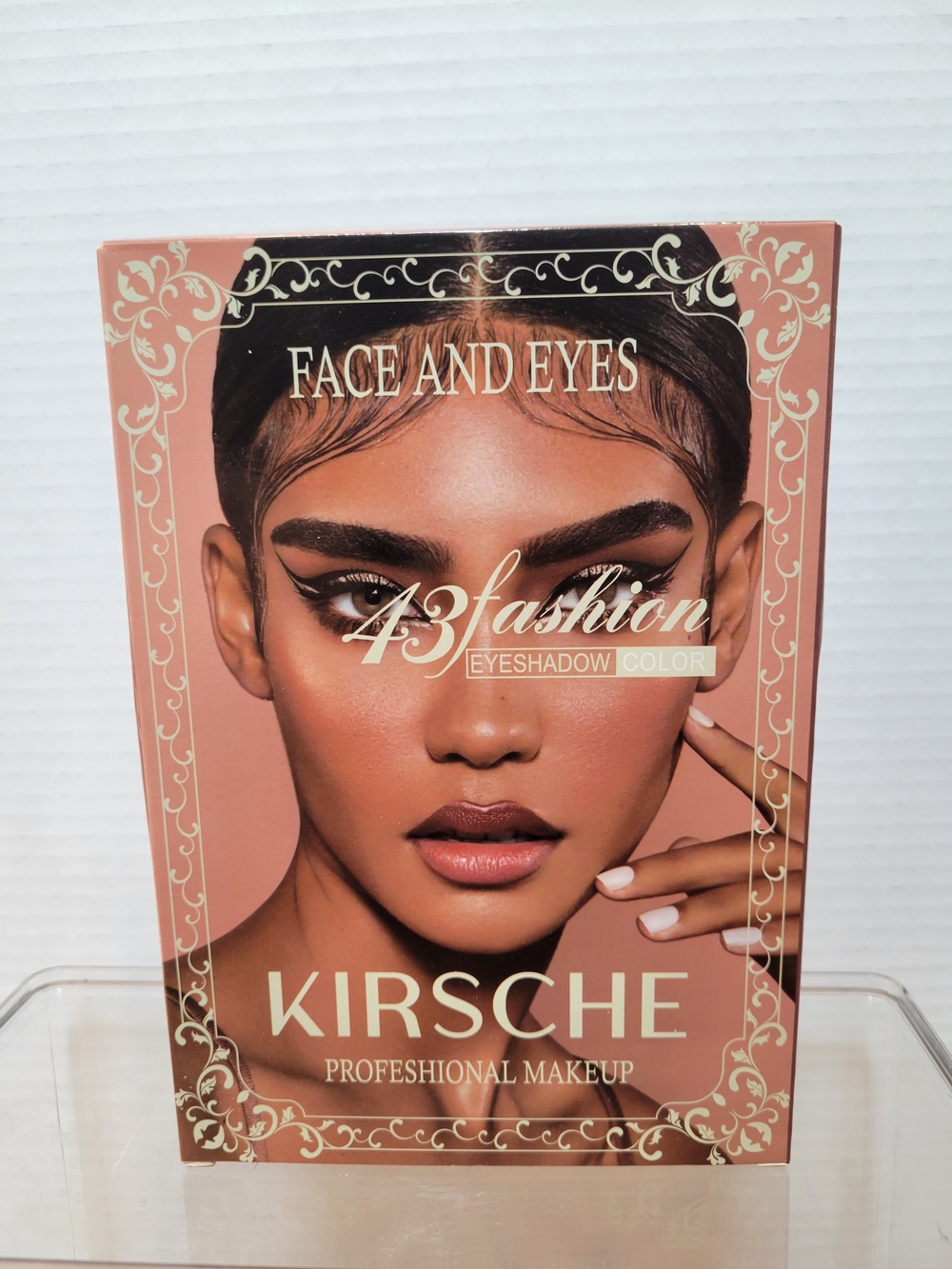 Kirsche 43 Fashion Face & Eyes Eyeshadow Palette - Peach Nude Pink